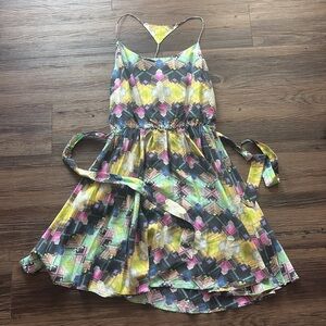Zimmerman Silk Geometric Print Dress